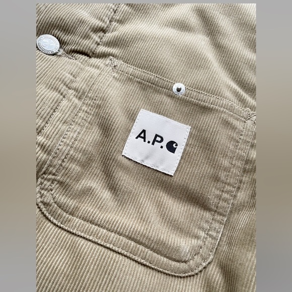 🔥 APC x Carhartt WIP Men’s Beige/Tan Gabrielle Coat Size XS - Picture 6 of 7